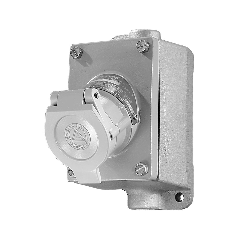 Appleton U-Line Contender Factory Sealed 20 Amp Plugs and Receptacles