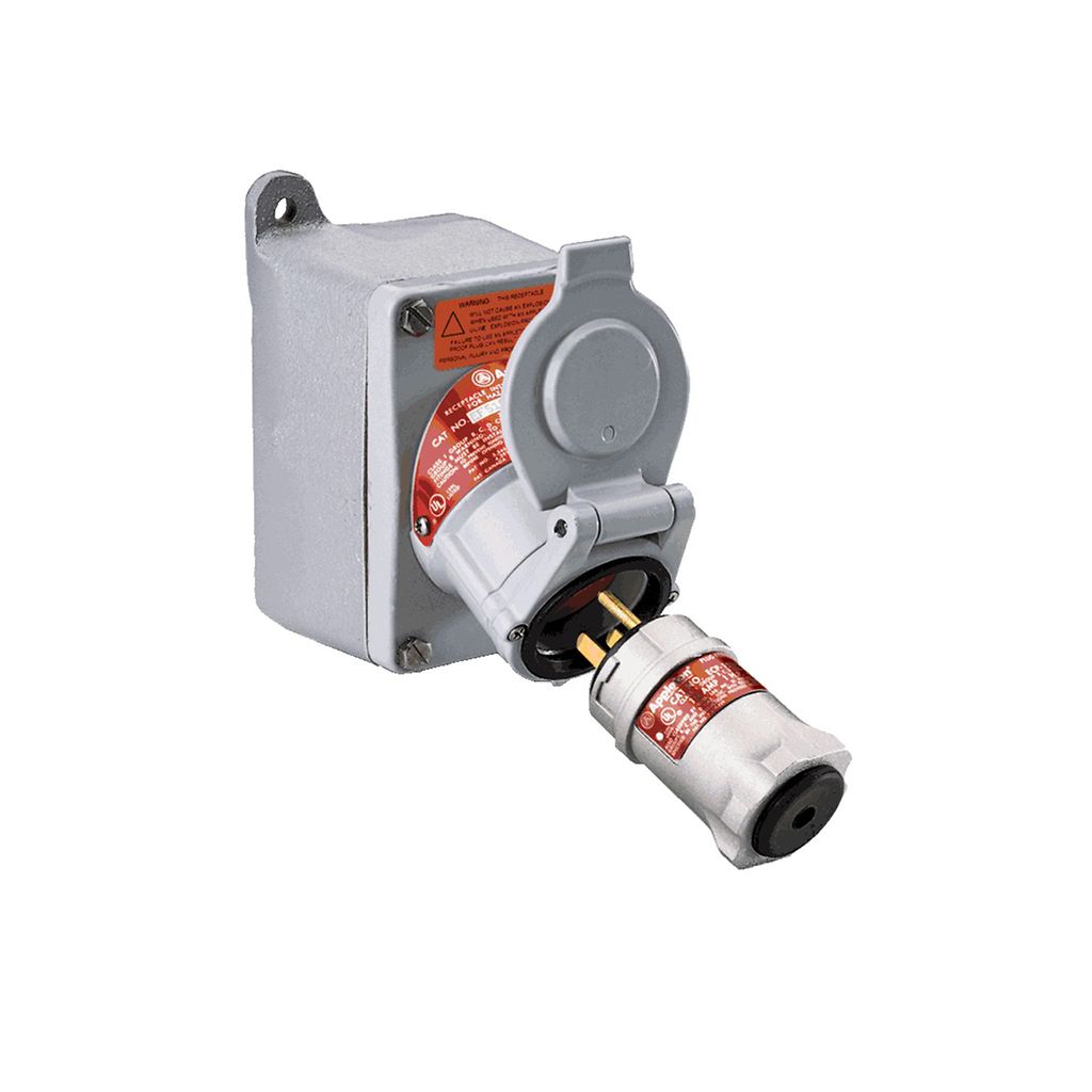 Appleton U-Line Factory Sealed 15 and 20 Amp Plugs and Receptacles